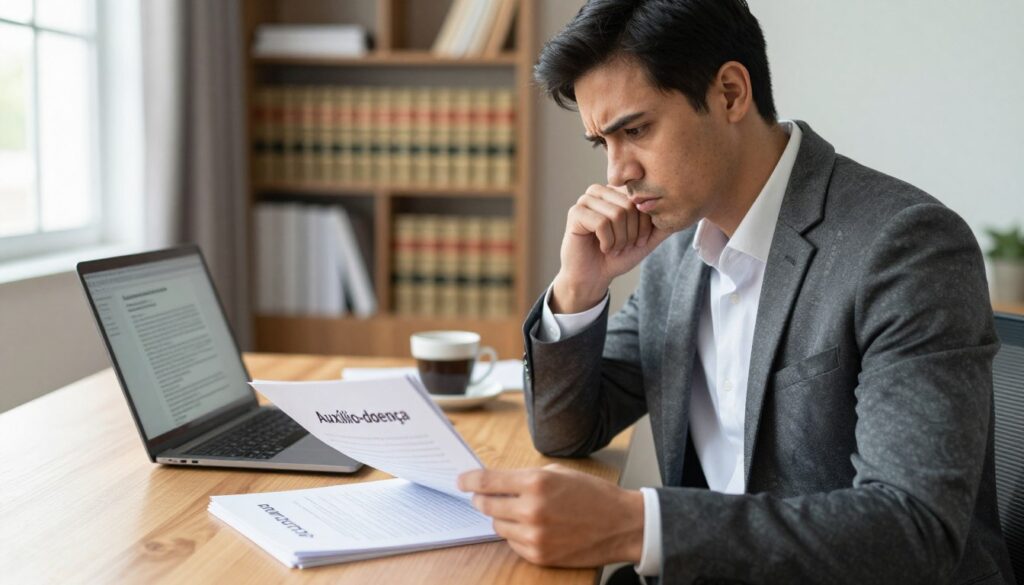 auxílio doença indeferido