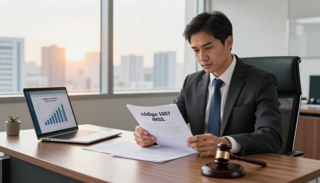 código 1007 INSS