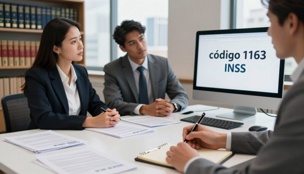 código 1163 INSS