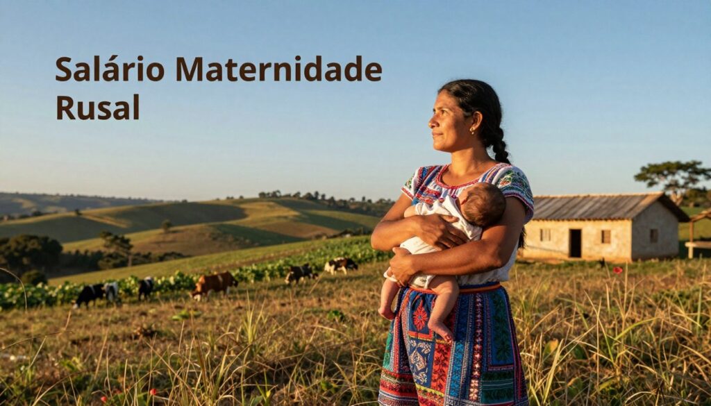 salário maternidade rural